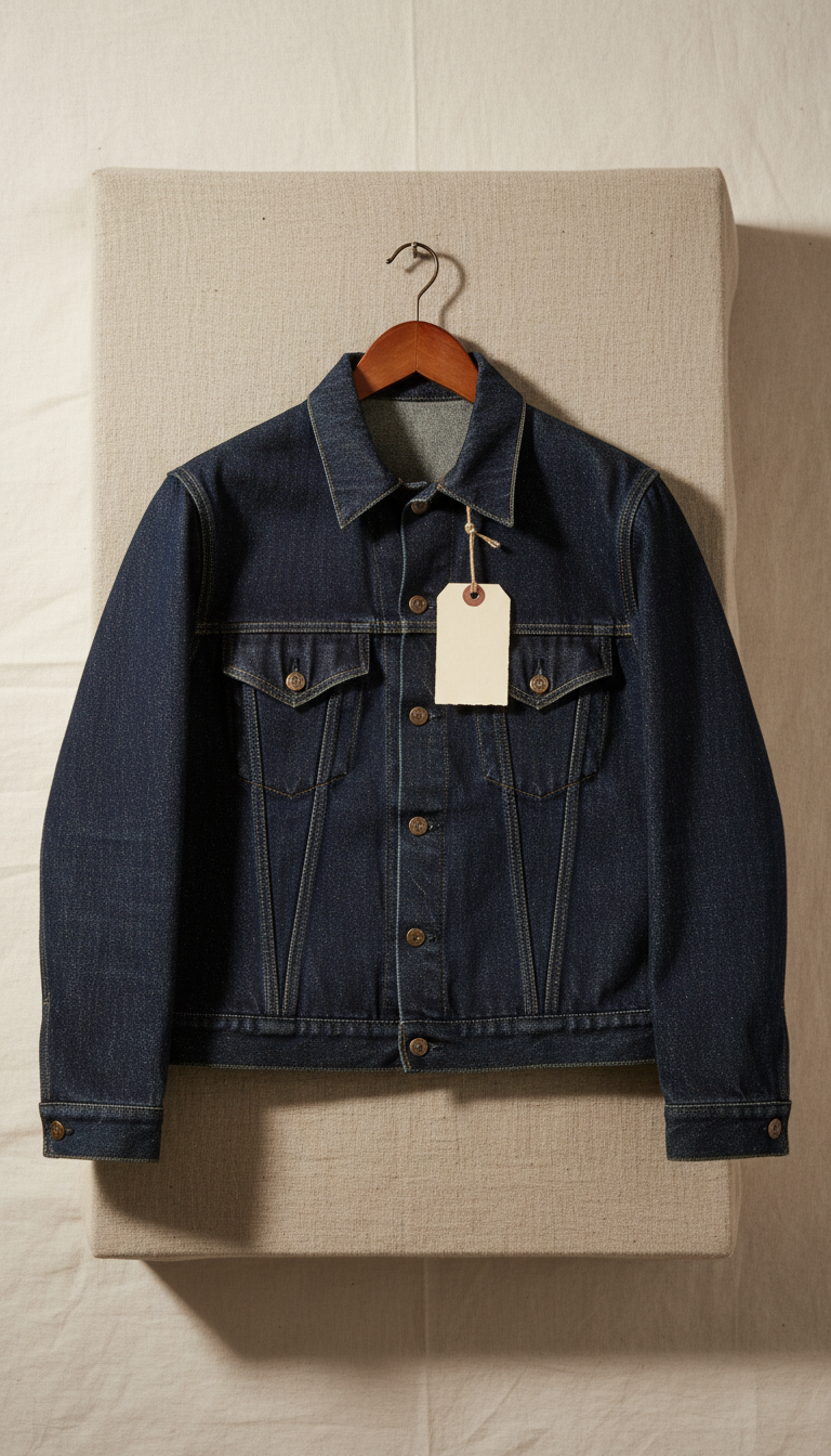 Selvedge Denim Work Jacket